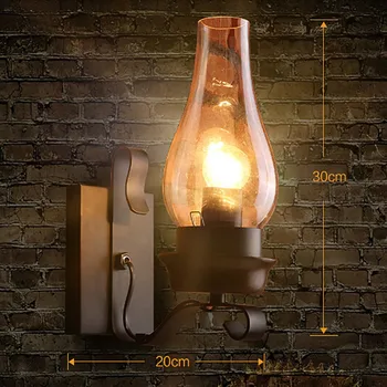 

E27 Vintage Retro Lamp Base LOFT Industrial Style Metal Art Restaurant Cafe Wall mounted Lamp Basehome decoration
