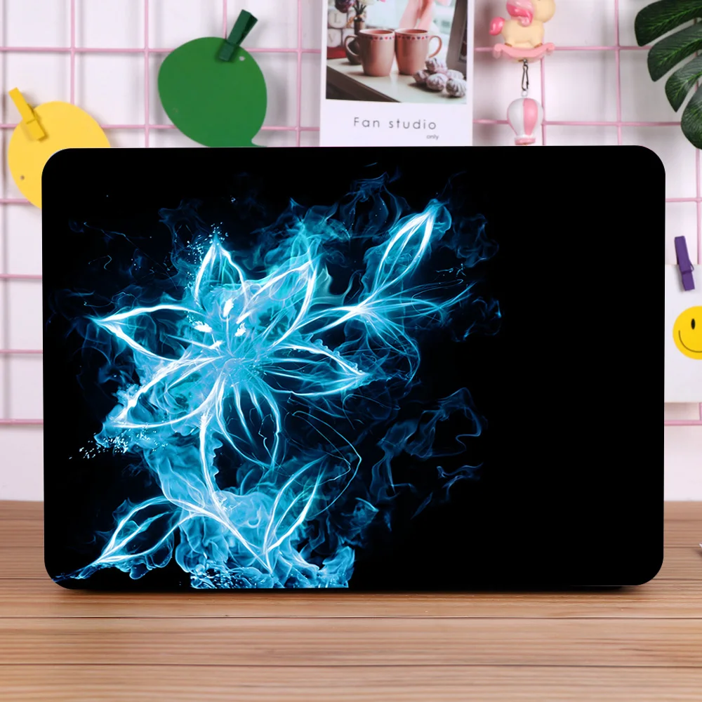 Чехол для ноутбука+ клавиатура для Apple Macbook Air Pro retina Touch Bar 11 12 13 1" дюймов A1932 A2159 A1990 жесткий чехол