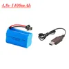 4.8v 1400mAh NI-CD Battery 4.8v Rechargeable Battery Pack For Rc toys Cars Tanks Robots Boats Guns 4*AA Battery Pack 1p to 2pcs ► Photo 2/6