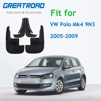 

Mud Flaps for VW Polo Mk4 9N3 2005-2009 Car Fender Splash Guards Front Rear Mudguard Mudflaps Accessories
