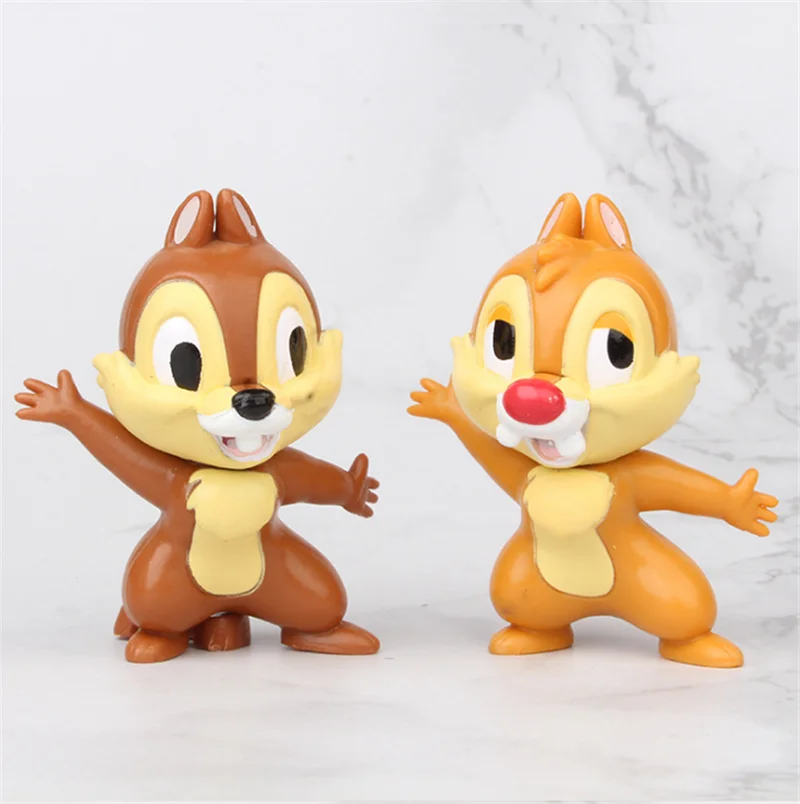 Disney Mickey Figure Doll Mickey Mouse Minnie Donald Duck Daisy Duck Cartoon Collection Figure Toy Cute Mickey Toy Set for Kids