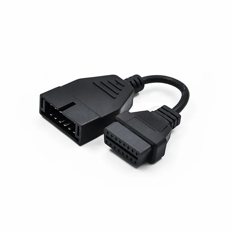 For GM12 OBD2 Adapter Cable for G-M 12 Pin to ODB2 16Pin Cable GM12 OBDII Connector OBD1 Auto Diagnosis Tool for GM 12 Pin 12Pin (1)