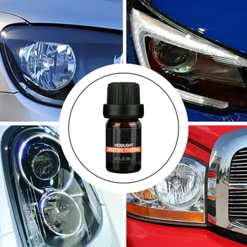 

Headlight Refurbishment Agent Retreading Kit Suede Cloth Sponge Supplies
