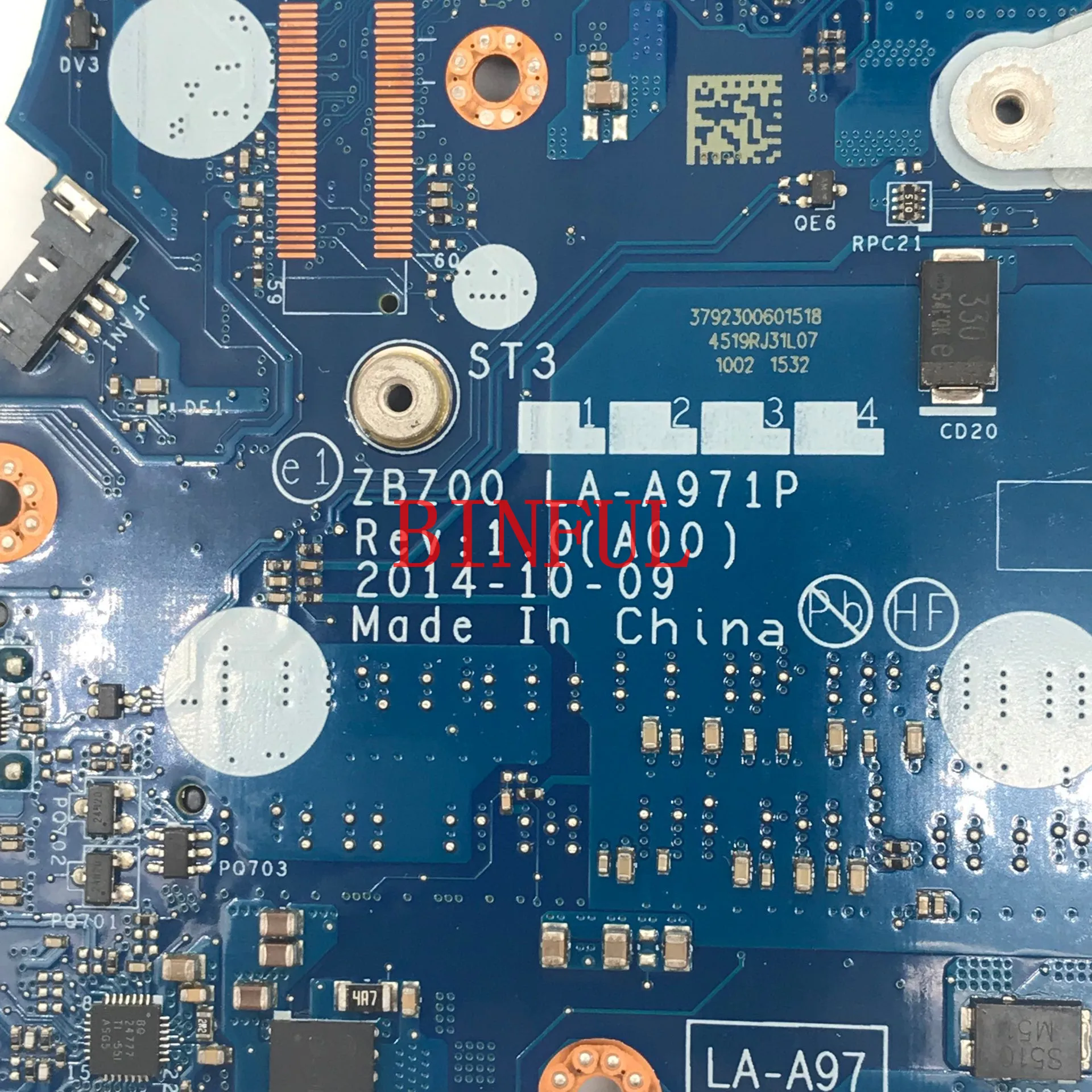 Высокое качество E7250 7250 LA-A971P CN-0TPHC4 0TPHC4 TPHC4 материнская плата для ноутбука с i7-5600 процессором протестирована