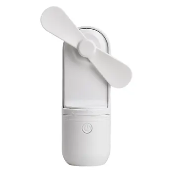 

Compact Pill Shape Hand-held Desk Fan Cooler Handheld Air Conditioner Cooling Fan Summer Air Conditioner Cooler