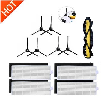 

ILIFE A4 Robot Vacuum Cleaner Parts Main Brush+HEPA filter+Sponge+Side Brushes for chuwi ilife a4 T4 X432 X430 accessories