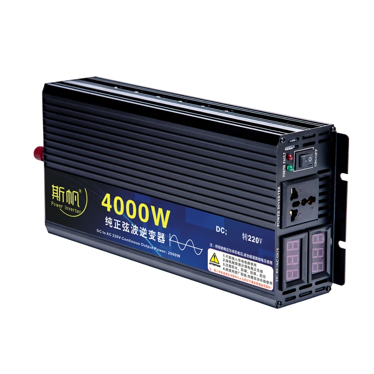 Pure sine wave, high-power inverter 12V24V48V60V to 220V 1600W 2200W 3000W 4000W 5000W car and home converter