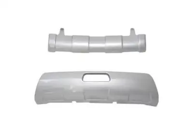

Car styling High quality plastic ABS Chrome Front+Rear bumper cover trim 2PCS For Nissan Qashqai J10 2007-2015 Car-covers