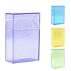 1pcs Plastic Clear Cigarette Case (20 Capacity) Shining Cigarettes Box Portable Cigarette Holder Container for Smoker, 5 Colors ► Photo 1/5