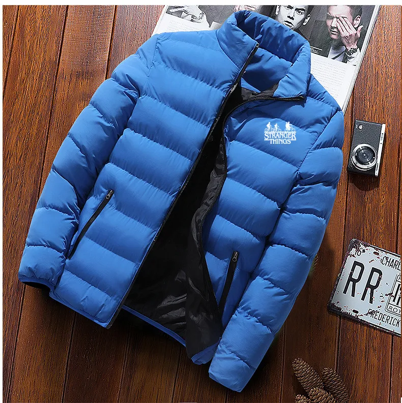 Модная мужская зимняя куртка 4XL 5XL повседневные мужские куртки и пальто Верхняя одежда с хлопковой подкладкой Мужская ветровка мужская одежда