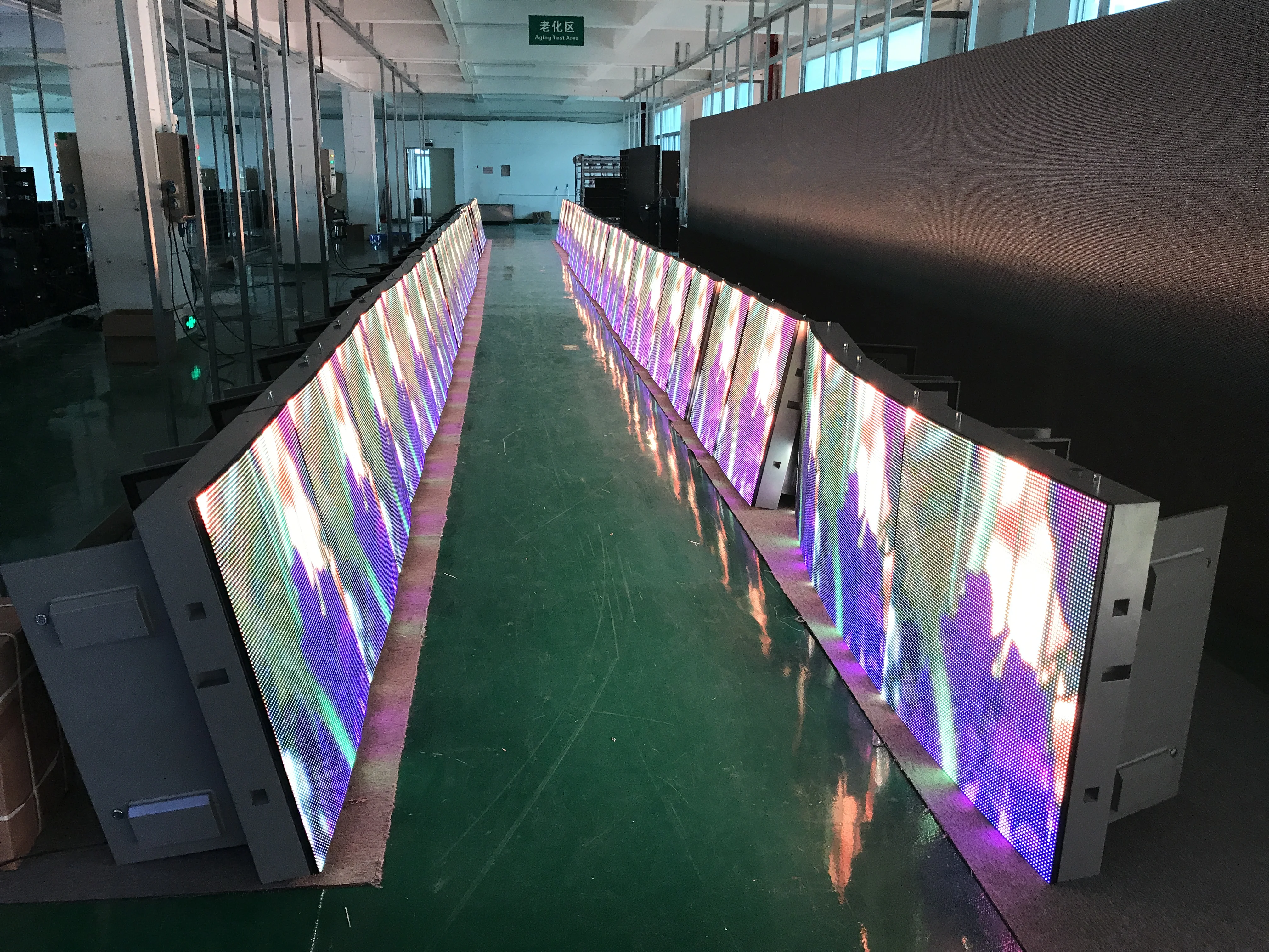 P10 smd светодиодный модуль DIP полноцветная светодиодная панель 16x32dots шкаф 960x960 мм