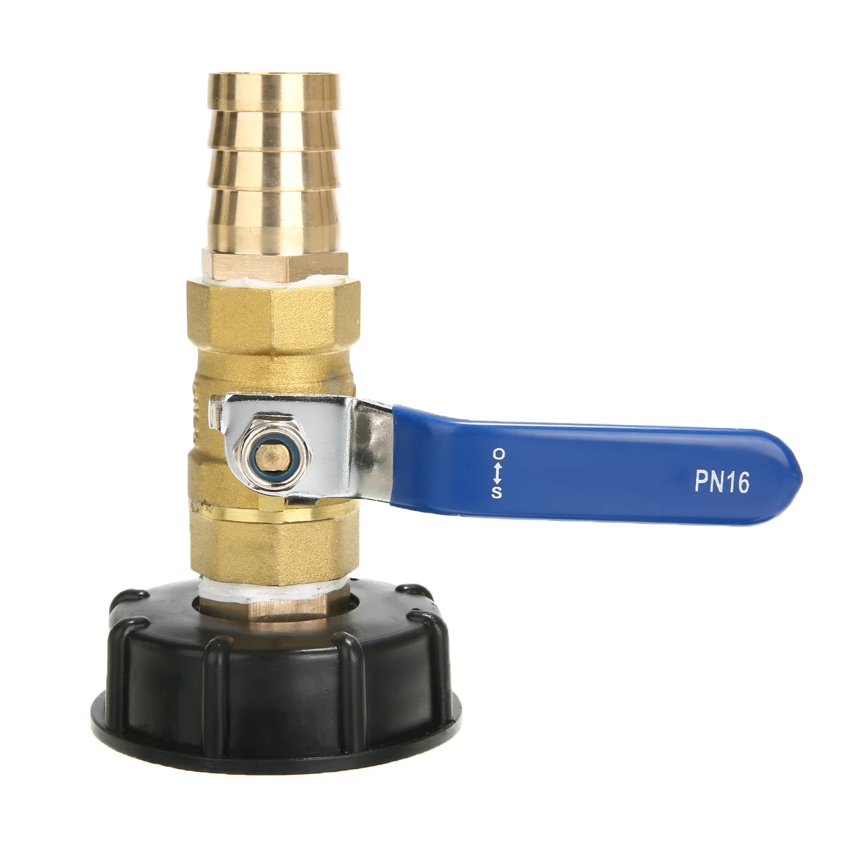 

1" IBC Water Tank Adapter Fitting Connector S60X6 Full Flow Barb Oil Fuel Water Pipe Valve Outlet For Garden Irrigation Supplies