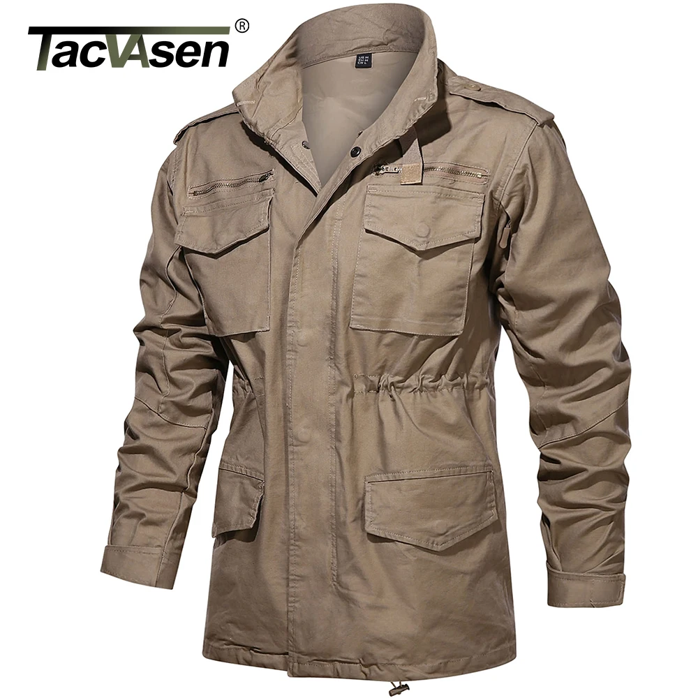 Hooded Coat Parka Field Jacket Windbreaker Tactical-Uniform Hunting Clothes TACVASEN