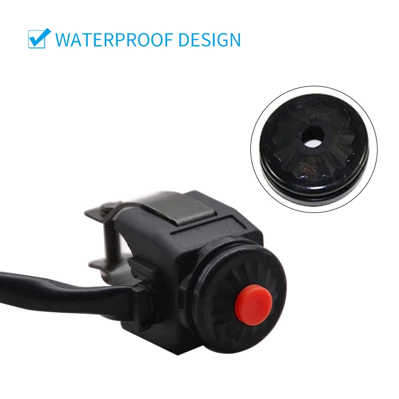 ATV мотоцикл Kill Switch Dual Sport Dirt Quad Start Horn Kill Off Stop переключатель мотоцикл автомобильные аксессуары Универсальный