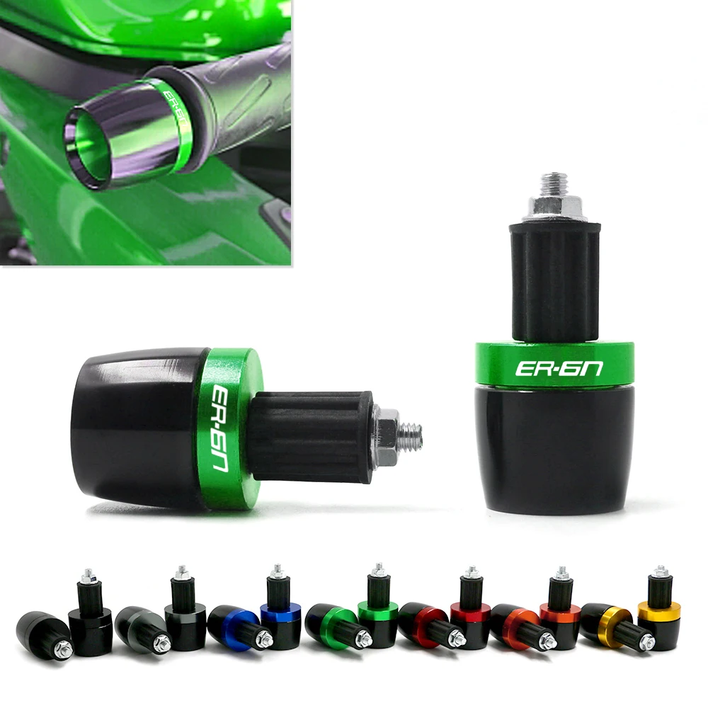 Для мотоцикла Kawasaki ER-6N ER6N ER 6N 7/8 &quot22 мм ручки для руля концы универсальная крышка с