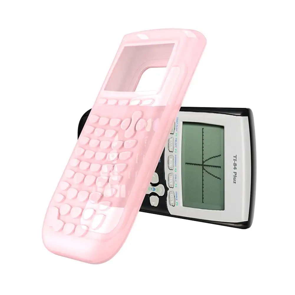 Силиконовый чехол для калькулятора, защитный чехол для Texas Instruments TI-84 Plus Calculator