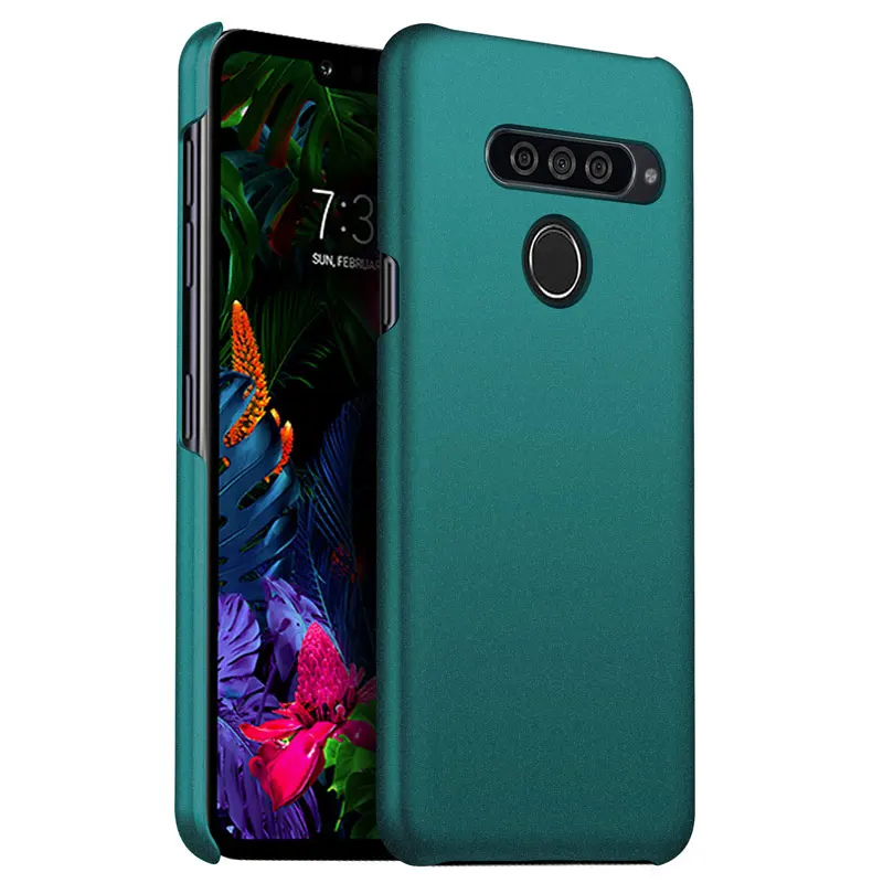 Для LG G8 чехол ThinQ Роскошный Матовый Жесткий чехол из поликарбоната для LG G8S ThinQ Q60 K50 Stylo 5 chockproof защитный чехол для телефона