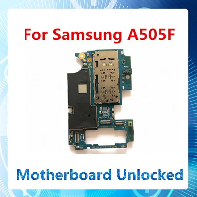 for Samsung Galaxy A50 A505F motherboard with chip Factory unlocked Official Android OS installed Original replaced card | Мобильные