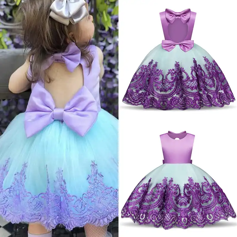 Vestido De Bautismo Para Nina Bebe Vestidos Para Ninas De 1er Ano Para Fiesta De Cumpleanos Vestido De Boda Decoracion De Lazo Ropa Infantil Para Bautizo Aliexpress