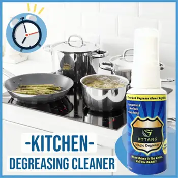 

1PC 30ML Degreasing Artifact Oil Stain Cleaner Magic Degreasing Agent Easy To Clean Spray Cleaner Household Kitchen Products
