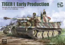 Border BT-010 1/35 TIGER I produzione precoce SD.KFZ.181 PZ.KPFW.VI AUS F.E Kit modello