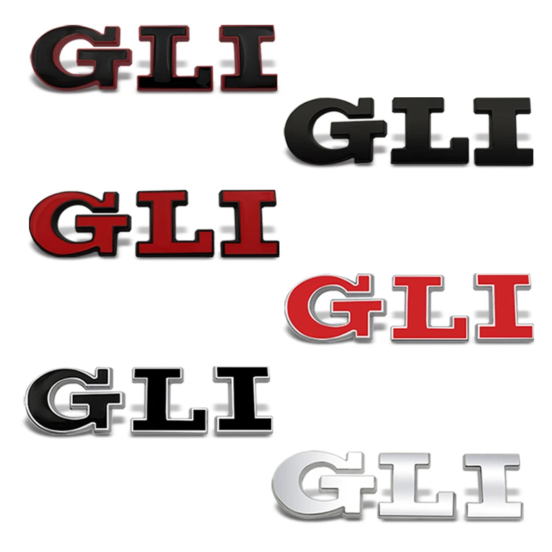 Car-Styling Metal Stickers GLI Emblem Badge For VW Jetta Volkswagen Golf 3 4 5 6 7 MK2 MK3 MK4 MK5 MK6 MK7 R32 | Автомобили и