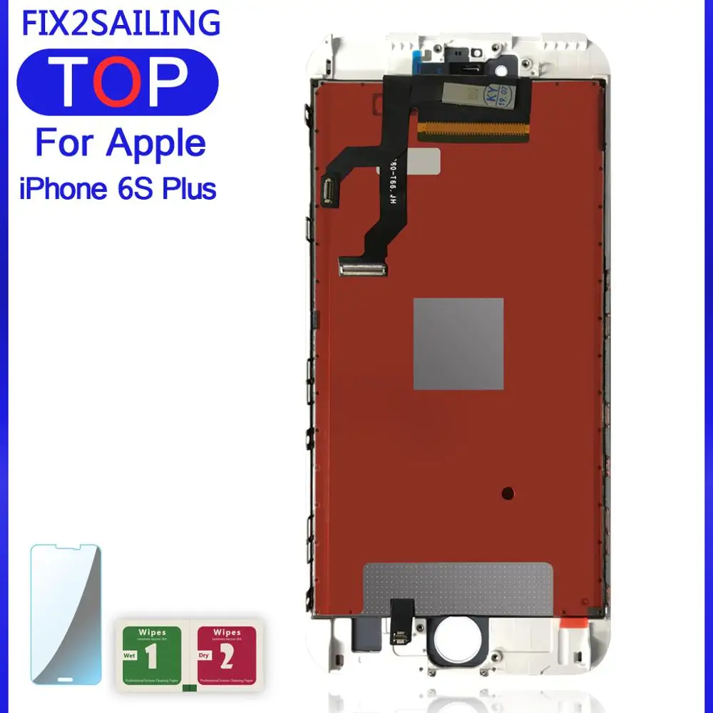 

For Apple iPhone 6S Plus 5.5 100% Grade AAA LCD Display Touch Screen Digitizer Assembly Replacement With Tempered Glass