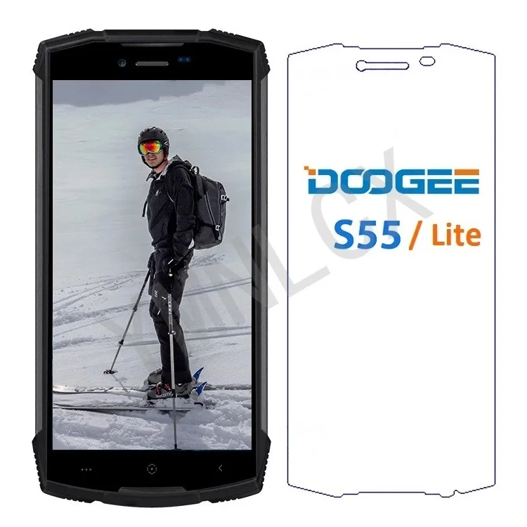 Doogee S55 Lite закаленное стекло Высокое качество премиум 9H протектор экрана для Doogee S 55 Передняя Взрывозащищенная стеклянная пленка