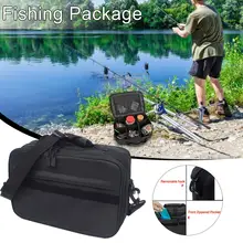 Водонепроницаемый рыболовный мешок большой емкости многофункциональная упаковка для хранения рыболовной приманки сумка на плечо 13,7*5,3*9,5 дюйма