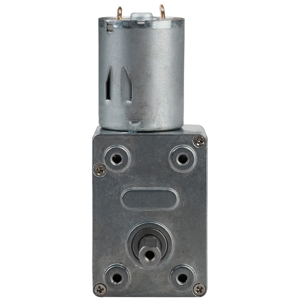 

12V Worm Geared Motor 0.6RPM Reversible Gear Reducer Turbo Motor Metal Gear Reverse Self Lock For Automation Equipment 2019