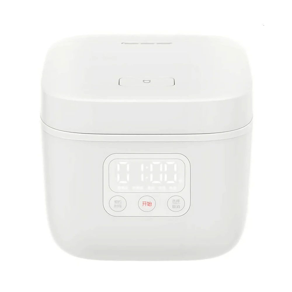 White Горячая Xiaomi Mijia 1.6л электрическая рисоварка Кухня Мини-плита маленькая рисоварка машина интеллектуальное назначение светодиодный дисплей - Цвет: White