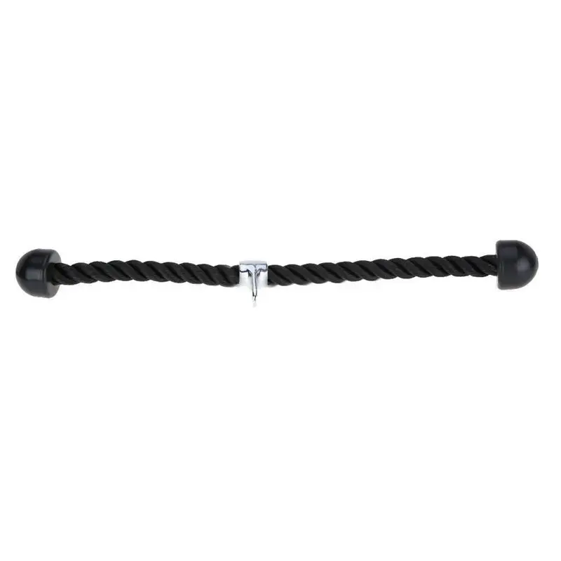 Трос для бицепса, аксессуар для спортивного зала, тяговый стержень, нейлоновый шнурок