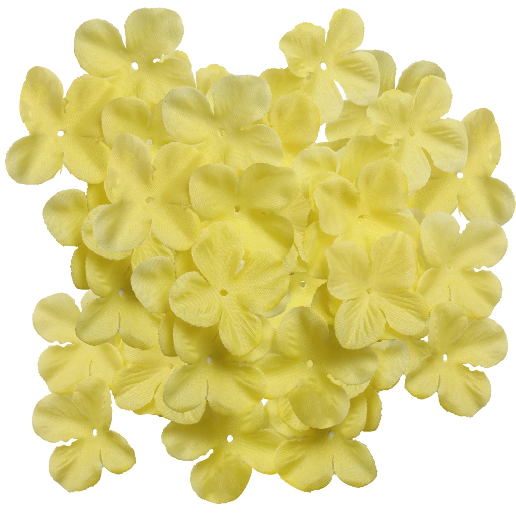 MagiDeal 500pcs Artificial Rose Flower Petals for DIY Hair Bow Dress Craft