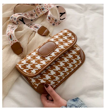 

Vintage Pattern Handbag Women Bags Fashion Mini Shoulder Bag Ladies Totes Bag Fashion Crossbody Pack Women Leather Purses