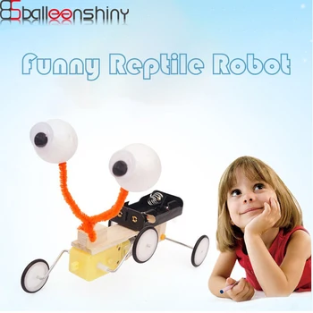 

BalleenShiny DIY Kids Toys 3D Assembled Building Puzzle Game Robot Baby Development Learning Toy Child Christams Gift For Boys