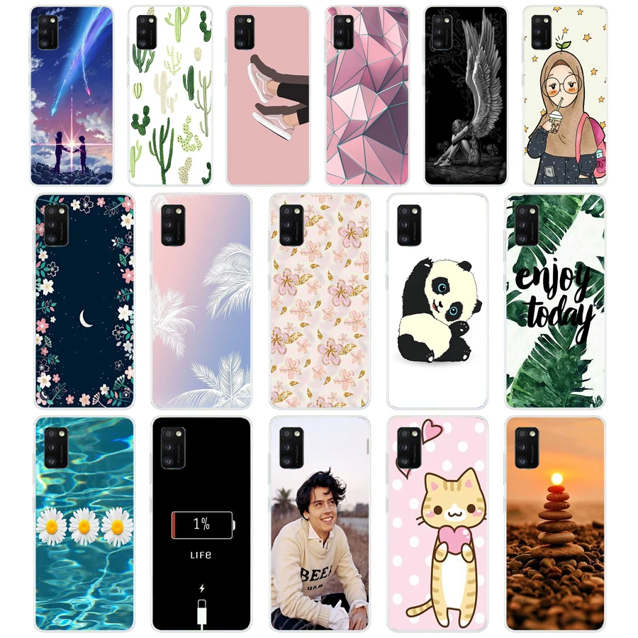 J Per Samsung A41 Custodia Paraurti Per Samsung Galaxy A41 Tpu Custodia Morbida In Silicone Per Samsung A 41 Coque