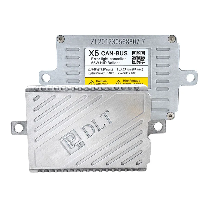 HIDLT 12V AC 55W Original DLT X5 Error Free Canbus Xenon HID Ballast X5T Digital Electronic Slim Ballast For Kit Xenon H1 H7 H11 (6)