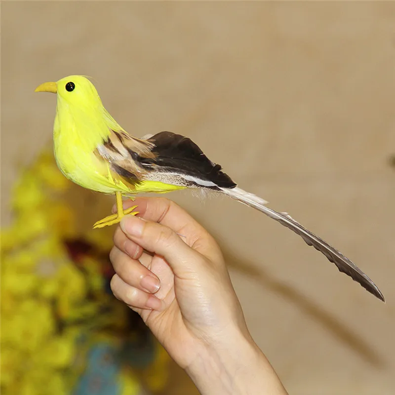 Искусственное перо птица поддельные птицы искусственный перо пенопласт Doves Свадебный декор место орнамент A1