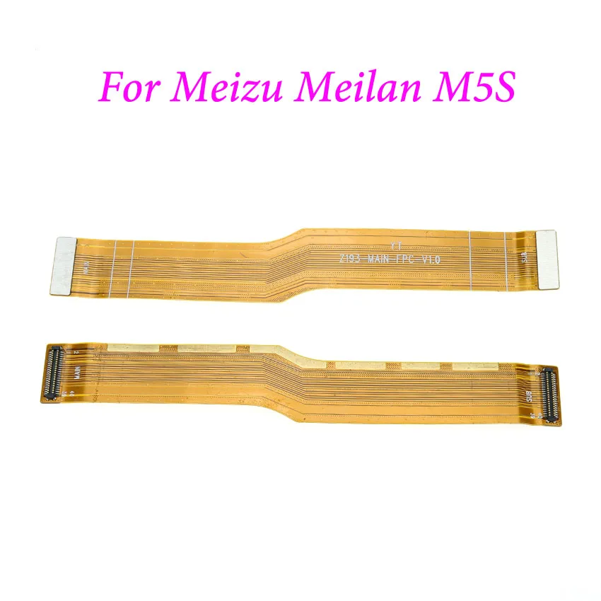 Cltgxdd 1 шт. для Meizu Meilan M2 M3 M3S M5 M5S M6 S6 основная плата Flex кабель материнская плата разъем ЖК-дисплей с гибкими резиновыми запасными - Цвет: For Meilan M5S