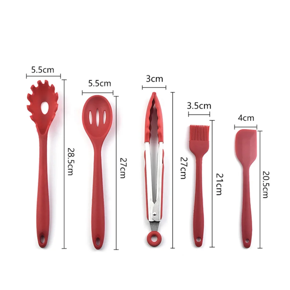 10Pcs Cooking Kit Silicone Nonstick Cooking Baking Kitchenware Utensil Set