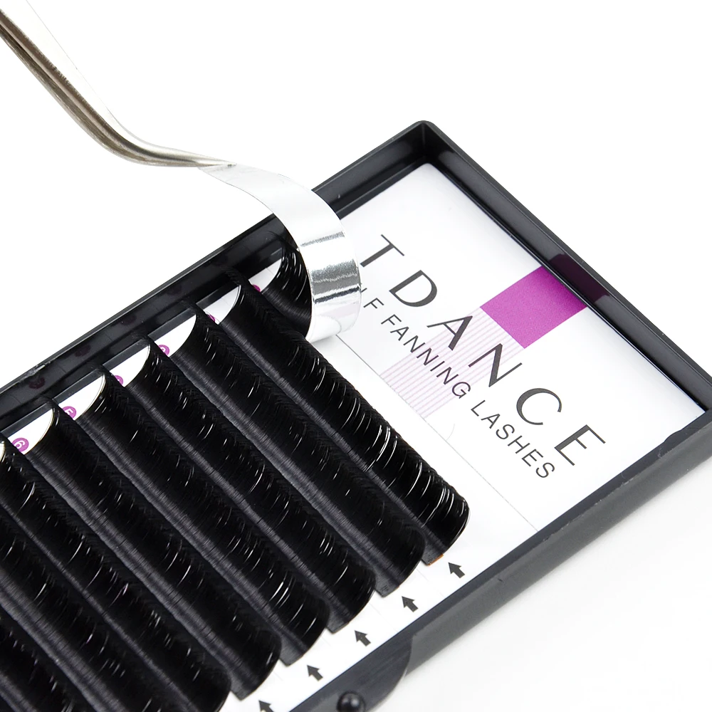 Ресницы для наращивания TDANCE 50 шт./лот Easy Fan Bloom автоматические ресницы быстрого