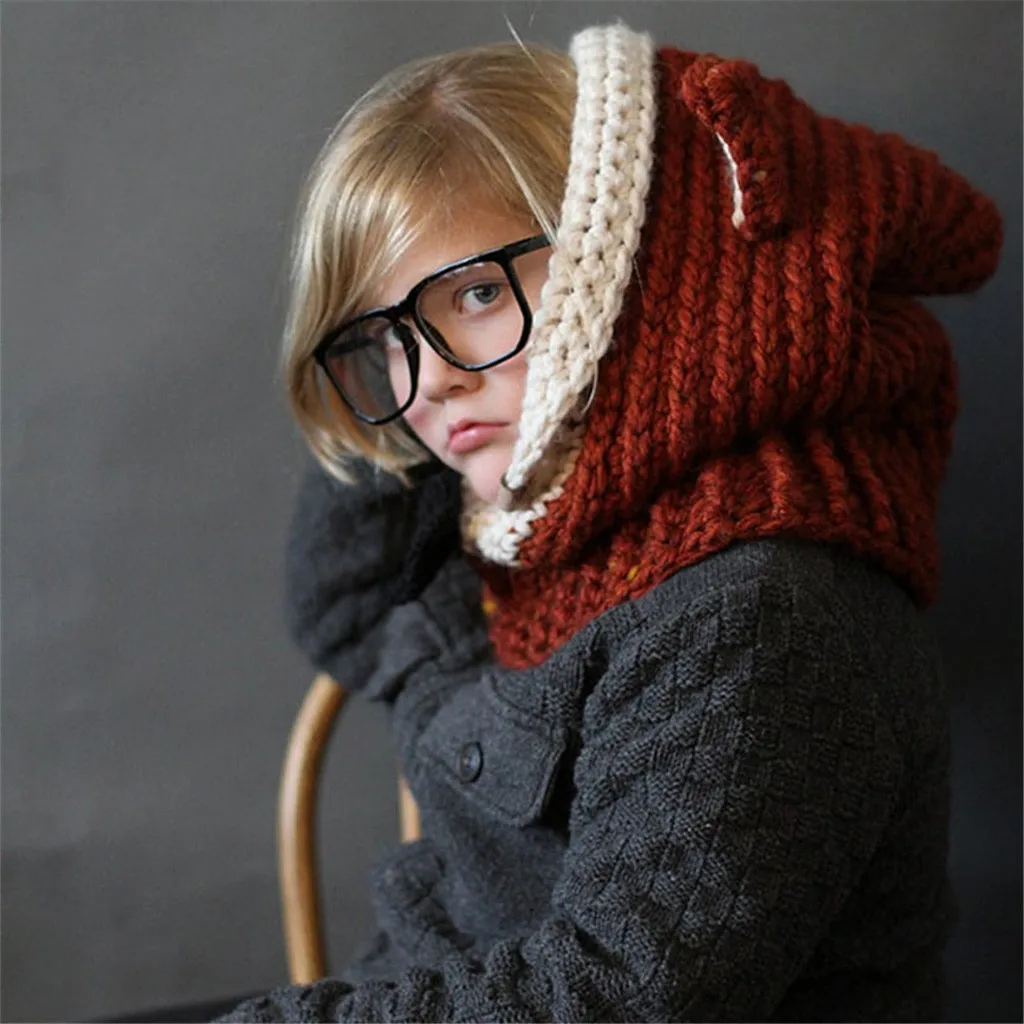 Gorros mujer invierno czapka zimowa, Рождественская зимняя утепленная детская шапка, вязаная крючком, милая вязаная шапка с рисунком, шапка femme hiver
