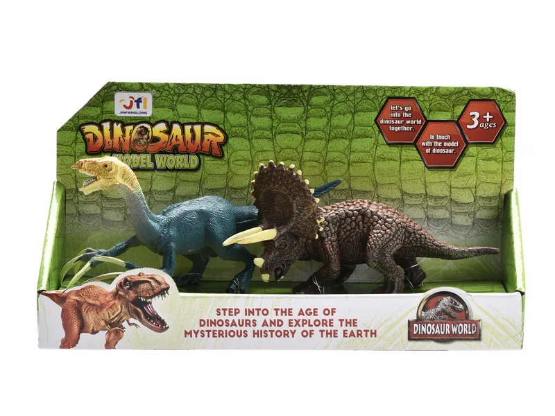 

Children Wild Animal Zoo Dinosaur Toy Set Animal Model Panda Tiger Lion Boy Gift