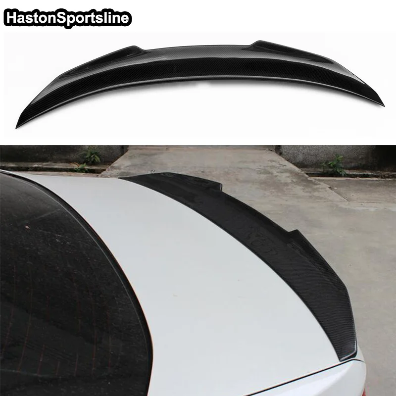 

For BMW 5 Series F10 Carbon Fiber P Style Rear Trunk Spoiler Wing 2011~2016