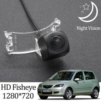 

Owtosin HD 1280*720 Fisheye Rear View Camera For Mazda Demio/Mazda 2 2003 2004 2005 2006 2007 Car Reverse Parking Accessories