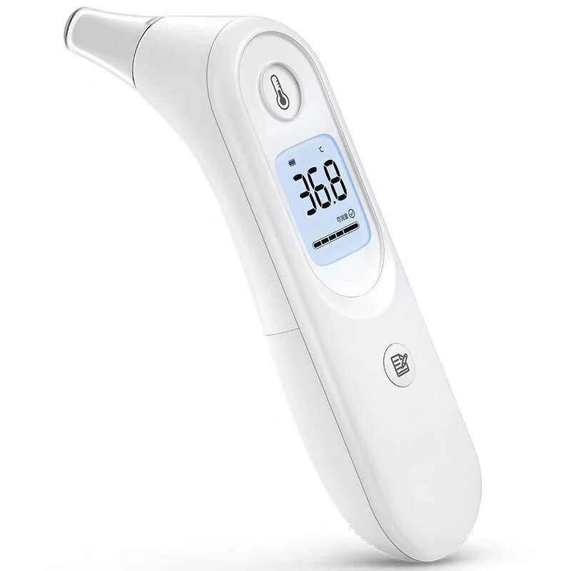 

Electric Thermometer Digital Display Multifunction Infrared Thermometer for Adult Infant Forehead Ear Portable Temperature Meter