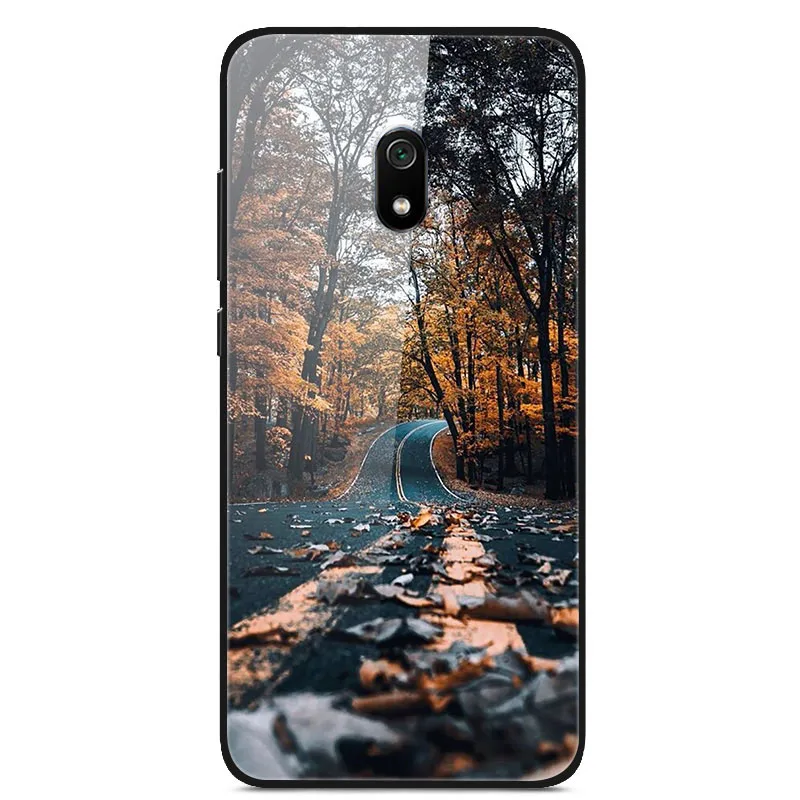 Для Xiaomi Redmi 8A Чехол с милым рисунком, стеклянный чехол для задней панели, Жесткий Чехол для Xiaomi Redmi 8A чехлы для телефонов 6," бампер для Redmi8A 8 A