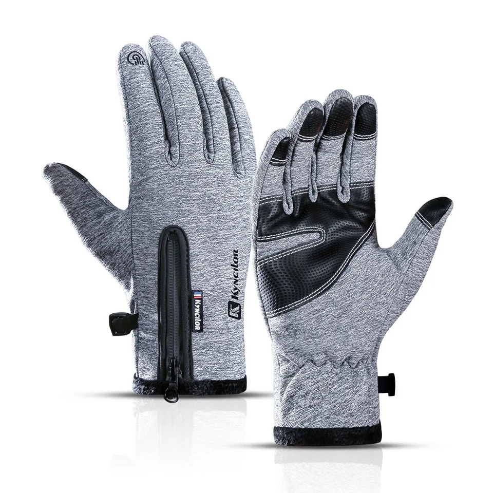Guantes de Invierno C/álidos Antideslizantes para Ciclismo Con Pantalla T/áctil a Prueba de Viento T/érmicos para Hombres y Mujeres
