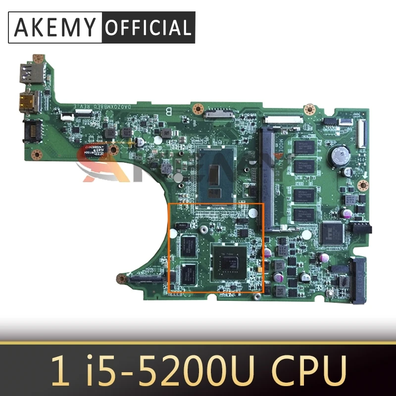 V5-122 материнская плата For Acer V5-122P для ноутбука 12281-1 с A6-1450 процессором 2 Гб