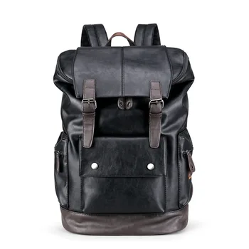 

Shoulder Bag Men's College Wind Retro High School College Students Bag Korean Version of The Simple Computer Backpack